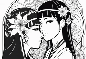 Hinata and hanabi tattoo idea