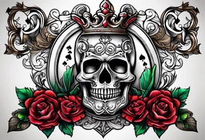 Spade tattoo idea