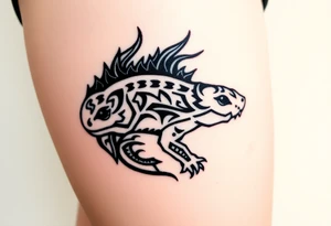 axolotl tattoo idea