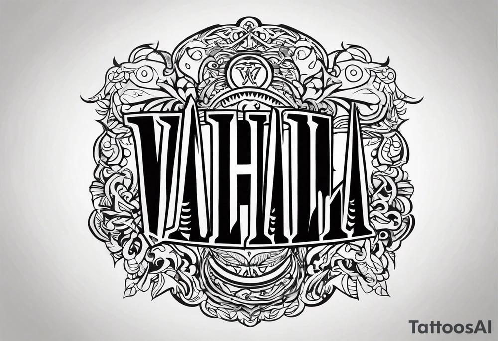 Valhalla tattoo idea