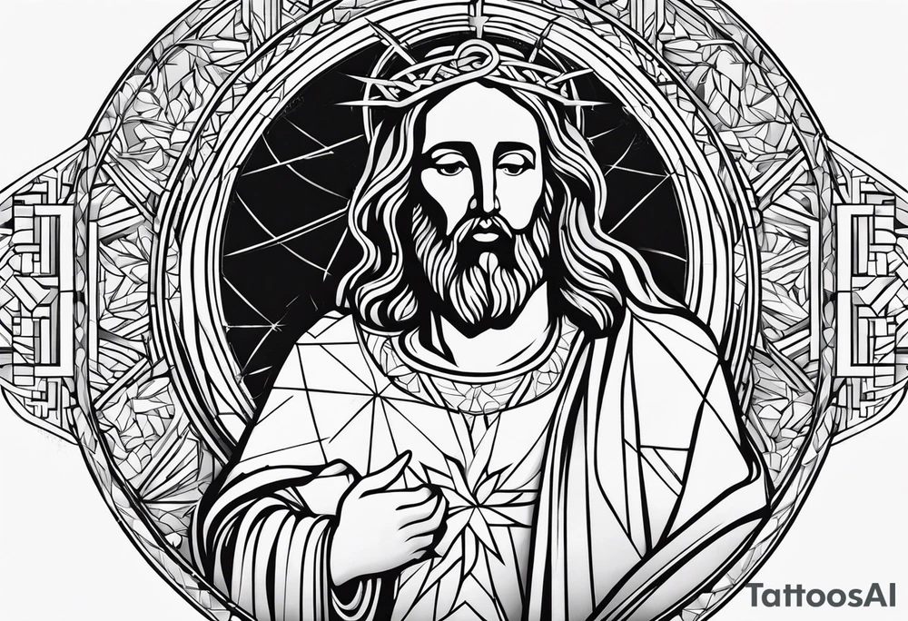 Christ tattoo idea