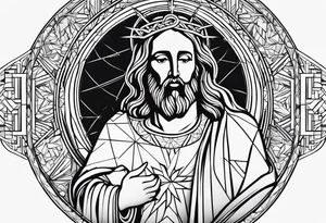 Christ tattoo idea