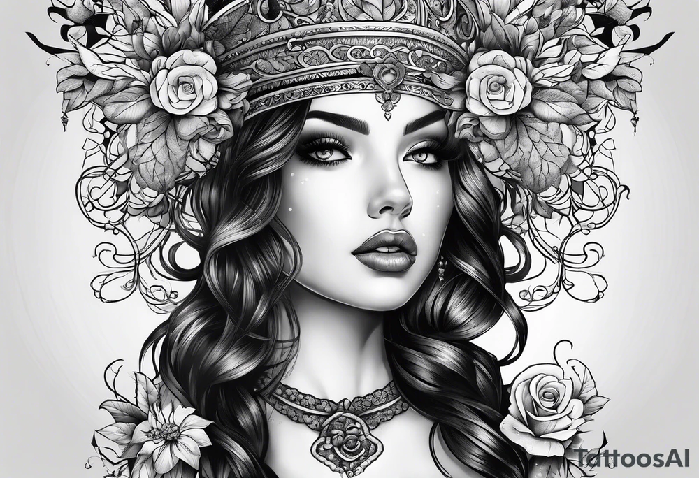 Hopeless romantic tattoo idea