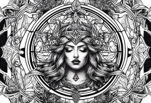 Law of good and evil tattoo idea