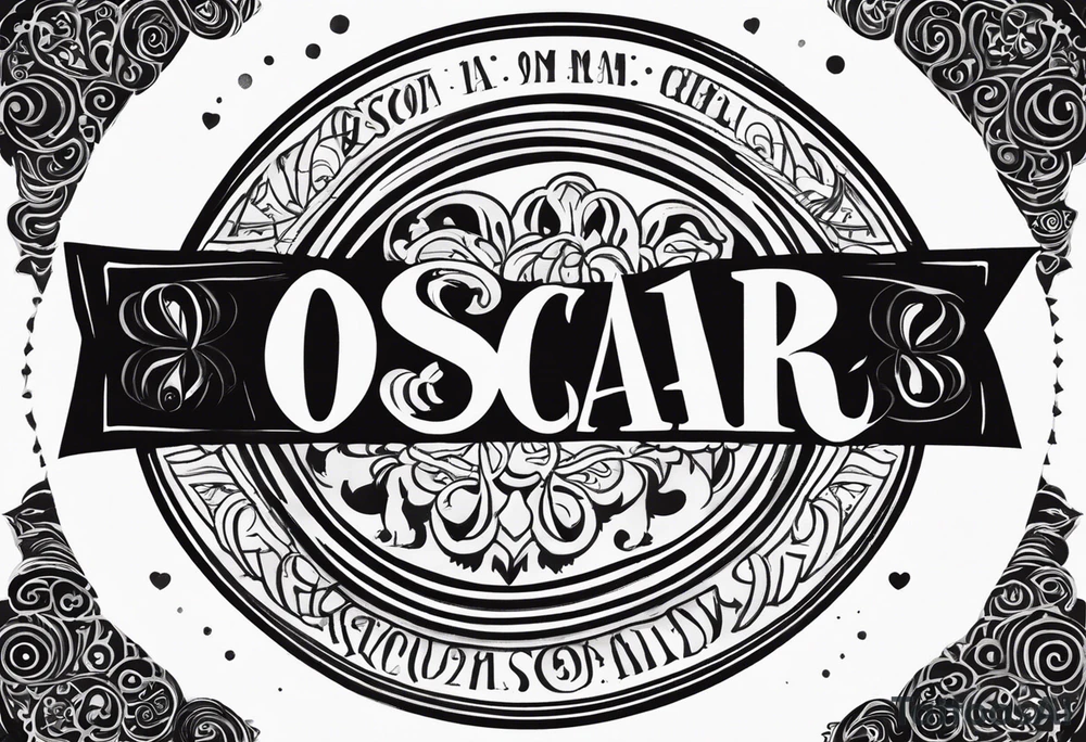 Oscar,  Embla & Emil in a circle tattoo idea