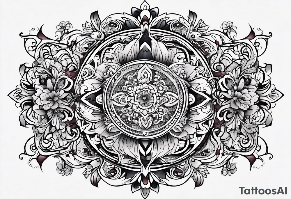 filigree tattoo idea