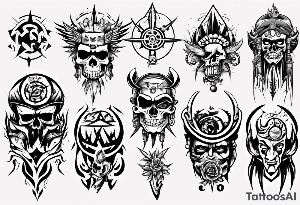 gangsta tattoo idea