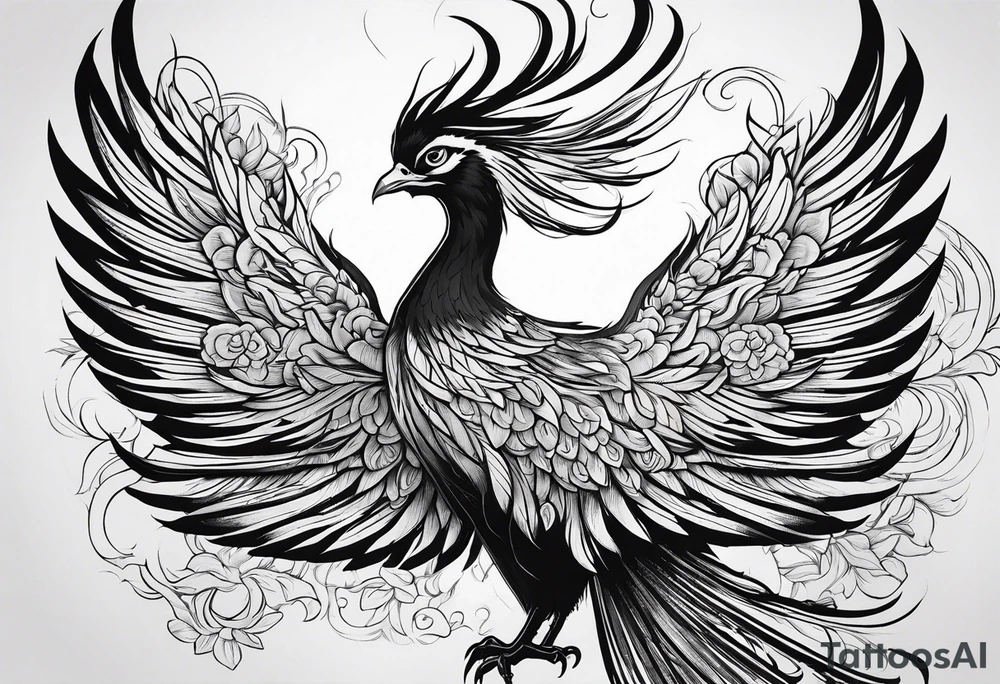 Vietnamese Phoenix tattoo idea