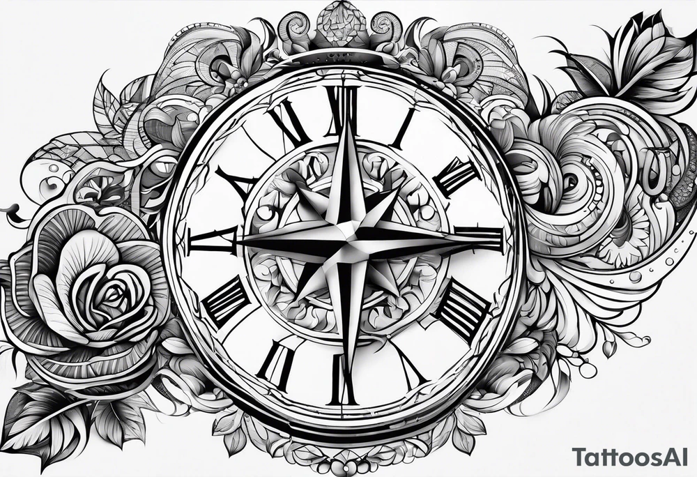 3 6 9 numbers arm tattoo idea