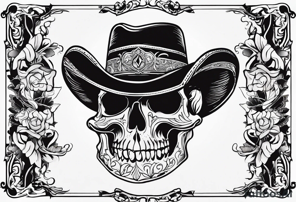 Western tatto with the initial LC 09/08/24 tattoo idea