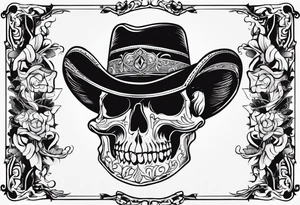 Western tatto with the initial LC 09/08/24 tattoo idea