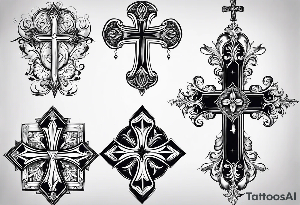 Cross tattoo idea