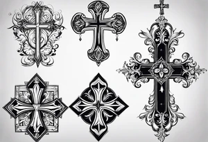 Cross tattoo idea