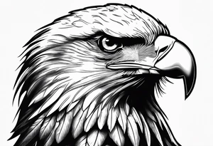 Eagle usa flag tattoo idea