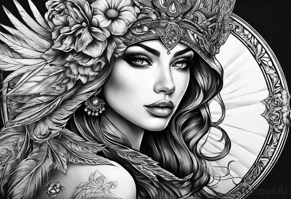 5-hydroxytryptamine tattoo idea