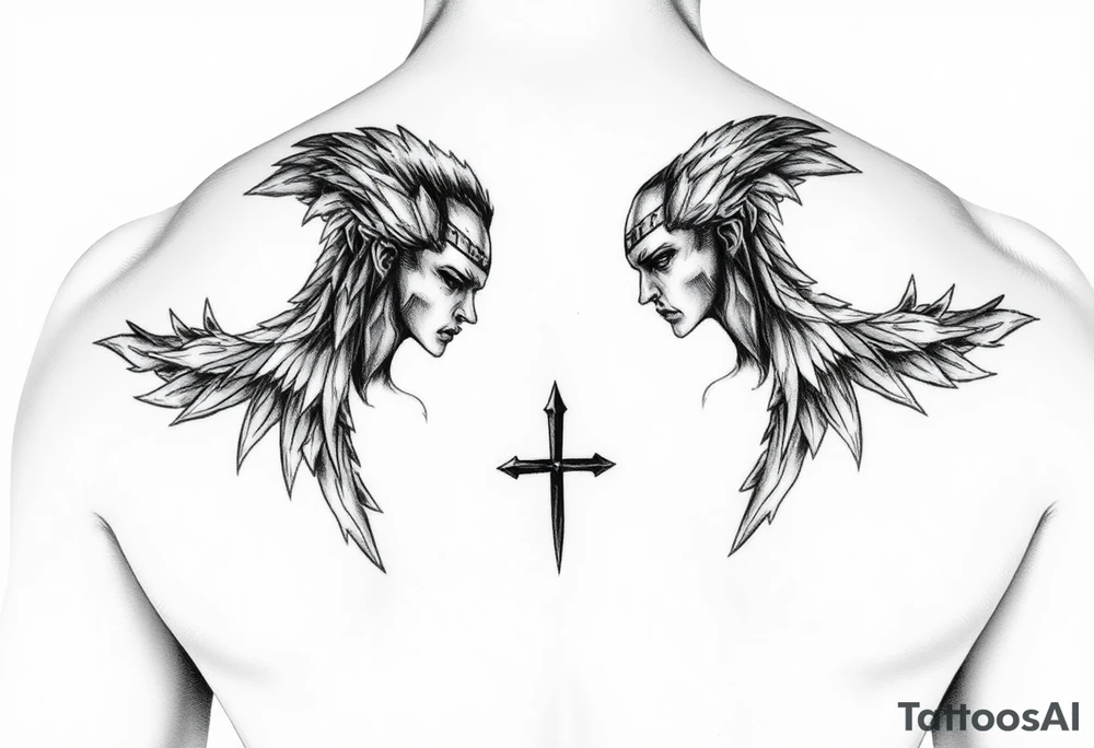 Two sons tattoo idea