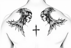 Two sons tattoo idea