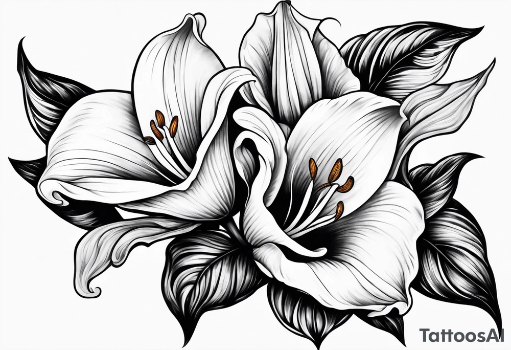 Callalilly tattoo idea