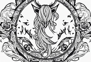 kindred league of legends tattoo idea