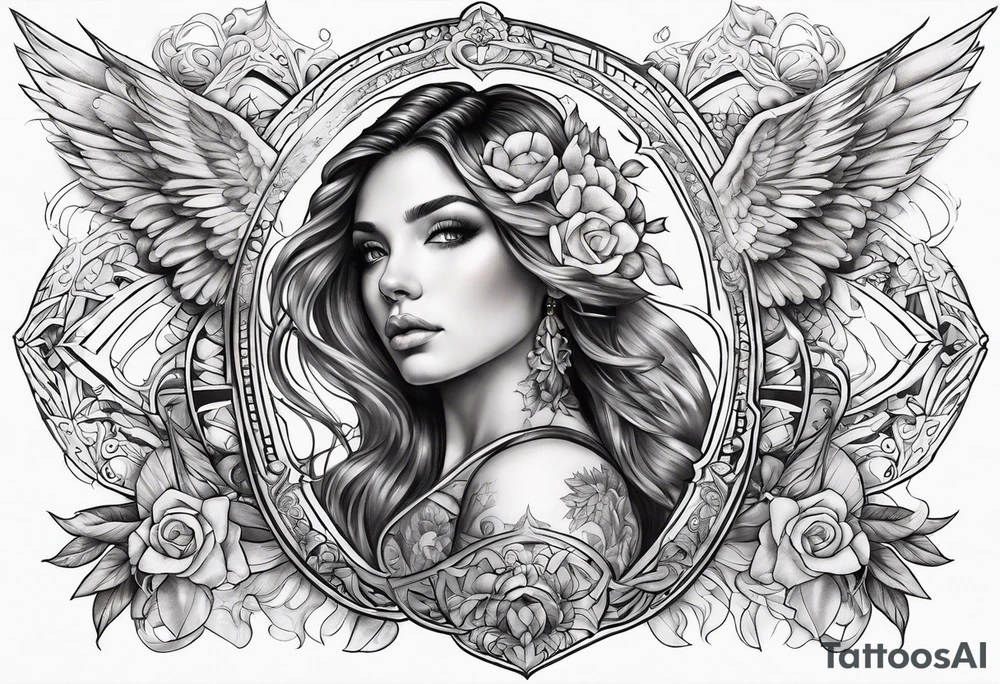 heaven tattoo idea