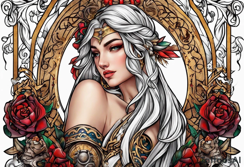 Signo sagitario tattoo idea