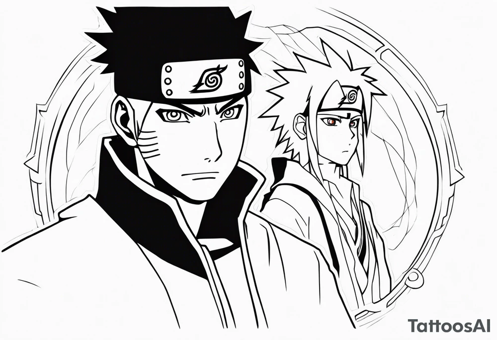 naruto hokage tattoo idea