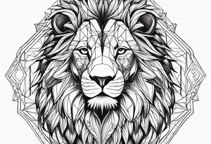 Trident with Greek lettering tattoo idea