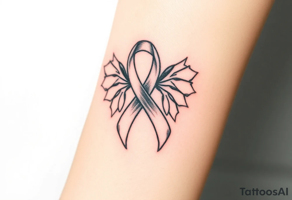 Breast cancer tattoo tattoo idea