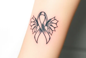 Breast cancer tattoo tattoo idea