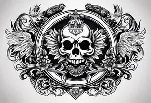 skinner coat of arms tattoo idea