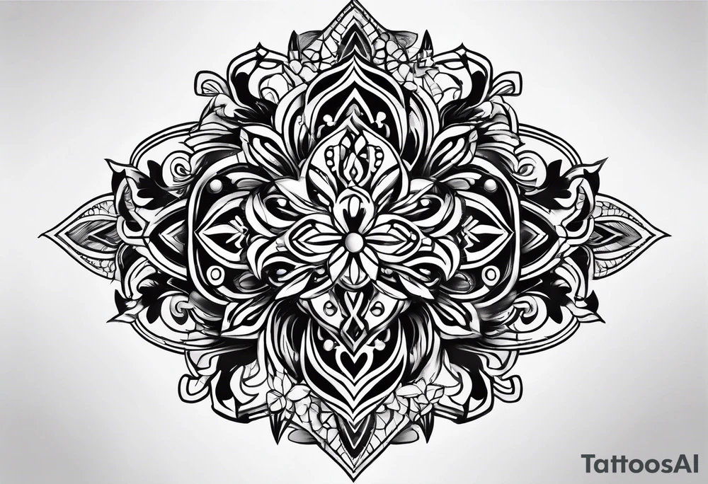 simple symbol design that represents love and committment tattoo idea