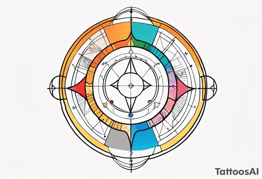 Astrology, Gemini, Natal Chart, angelic, soul mates, vision, planetary, third eye, armband tattoo idea