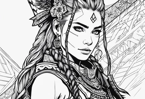 Horizon zero dawn aloytattoo ideas tattoo idea