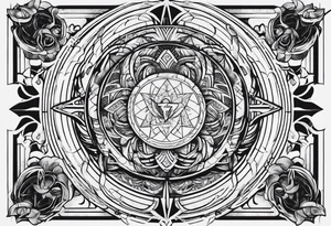 sanctum sanctorum marvel Minimal tattoo idea