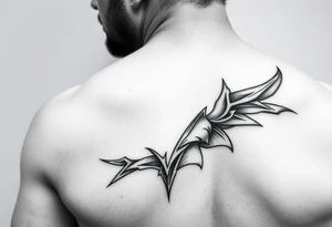 Leather man tattoo idea