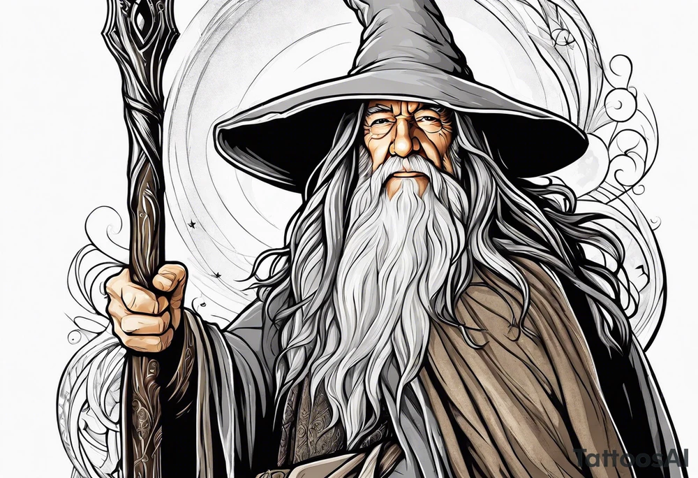 Gandalf you shall not pass tattoo idea