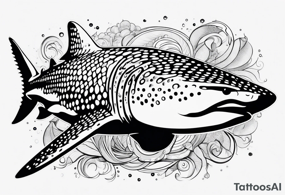 whale shark tattoo idea