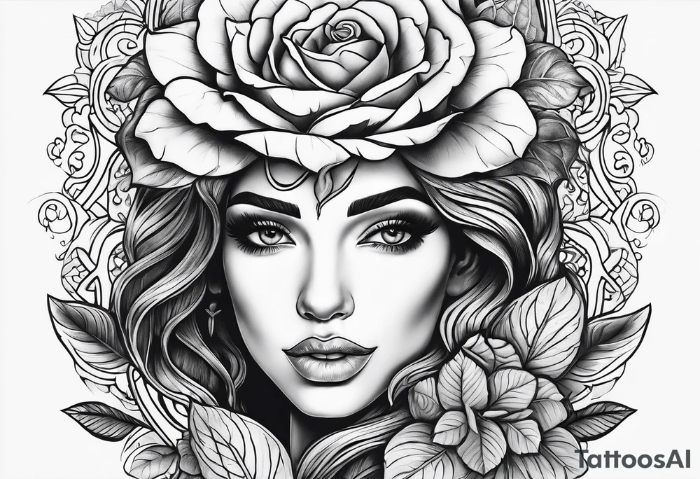 Rosa, mulher mandrake tattoo idea