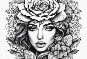 Rosa, mulher mandrake tattoo idea