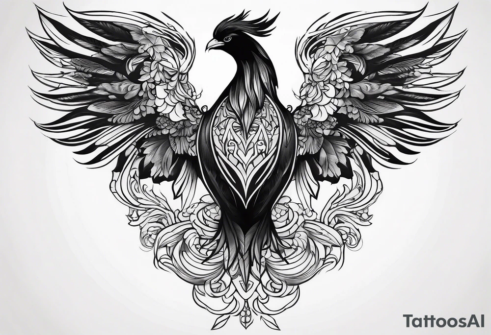 phenix tattoo idea