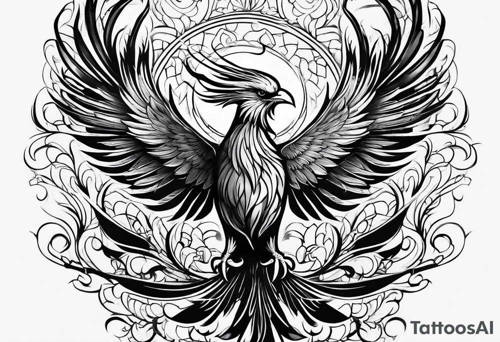 PHOENIX tattoo idea