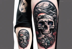 Though I walk through the valley of the shadow of death, forearm tattoo tattoo idea