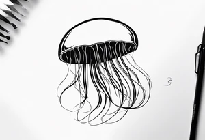 jelly fish tattoo idea