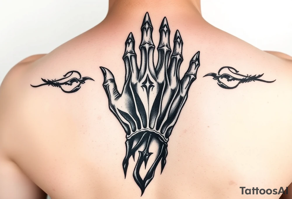 Tartarus greek god hand tatto tattoo idea