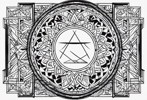 My boyfriends name is OSAMA, I want a unique minimalist tattoo tattoo idea
