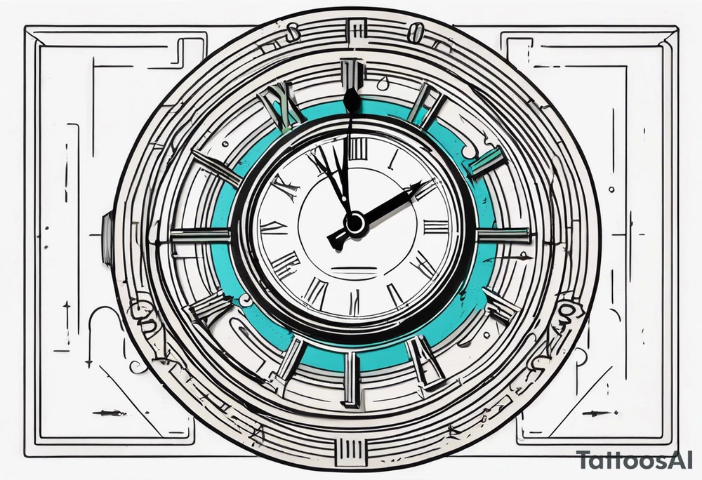 digital retro clock with all numbers being 7 tattoo idea digital retro clock with all numbers being 7 tattoo idea