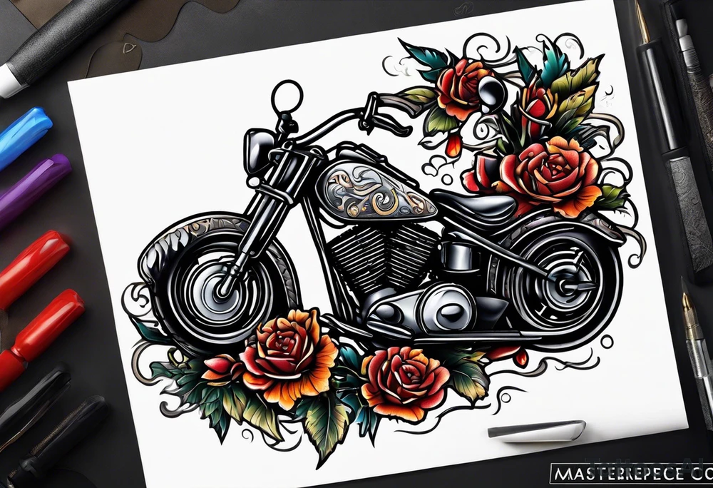 STEEL BOYZ MOTORCYCLE PATCH tattoo idea