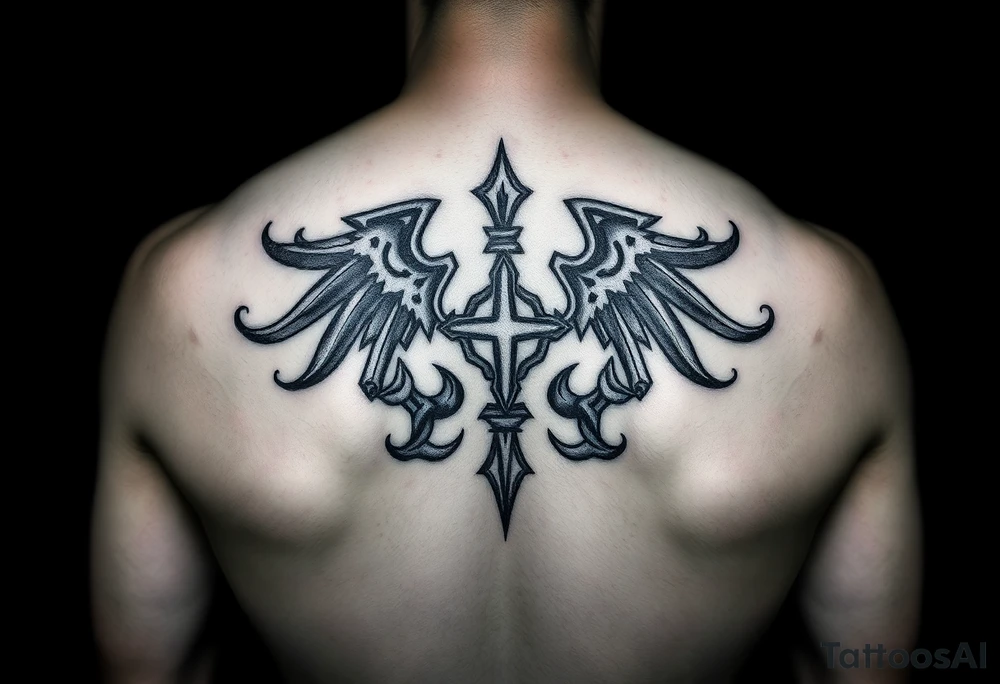 Gye nyame Ghana symbol tattoo idea