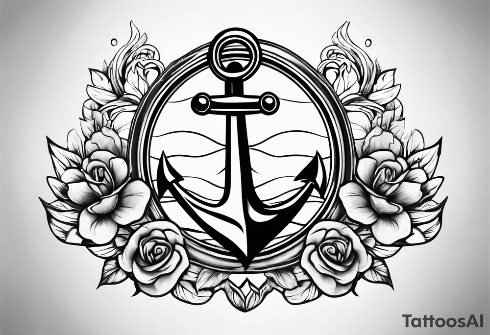 Anchor tattoo idea