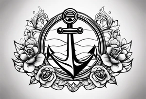 Anchor tattoo idea